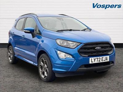 Used Ford Ecosport ST-Line 123 HP (90 kW) 2022 Blue SUV