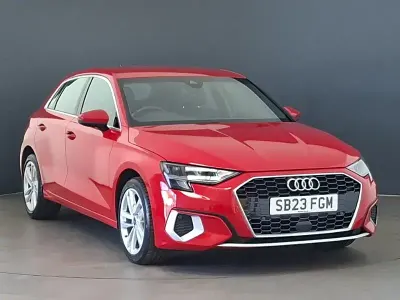 Used Audi A3 Sport 110 HP (80 kW) 2023 Red Sedan