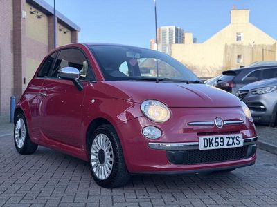 Used Fiat 500 Pop 69 HP (50 kW) 2009 Red Cabriolet
