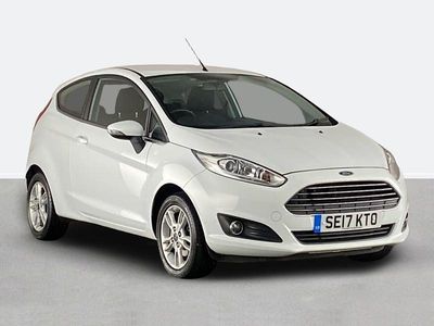 Usado Ford Fiesta Zetec 82 HP (60 kW) 2017 Branco Citadino
