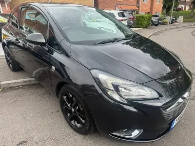 Used Vauxhall Corsa SRi 88 HP (64 kW) 2016 Black Hatchback