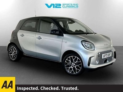 Silver/black Used 2021 Smart ForFour Electric Drive Exclusive Hatchback | £7,595 (Fair price)
