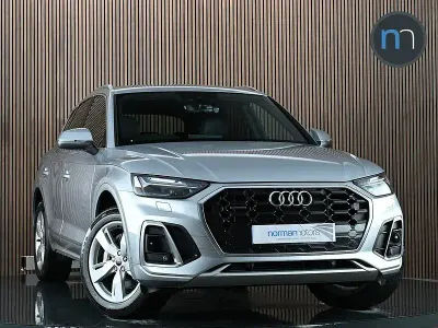 Used Audi Q5 S-Line 2021 Silver SUV