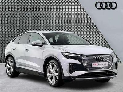 Used Audi Q4 Sportback e-tron S-Line 150 kW (204 HP) 2023 White SUV