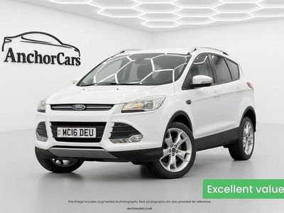White Used 2016 Ford Kuga Titanium SUV | £9,650 (Good price)
