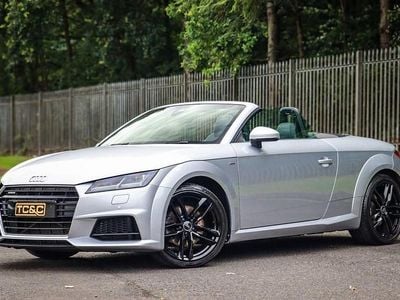Silver Used 2016 Audi TT Roadster S-Line Cabriolet | £13,500 (Fair price)