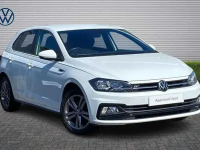Used VW Polo R-line 110 HP (80 kW) 2021 Pure white Hatchback