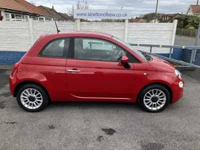 Used Fiat 500 Pop Star 69 HP (50 kW) 2016 Red Hatchback