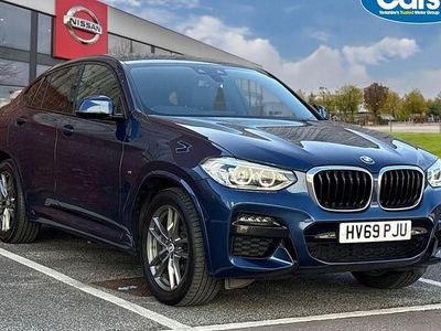 Used BMW X4 M Sport 190 HP (139 kW) 2019 Blue SUV