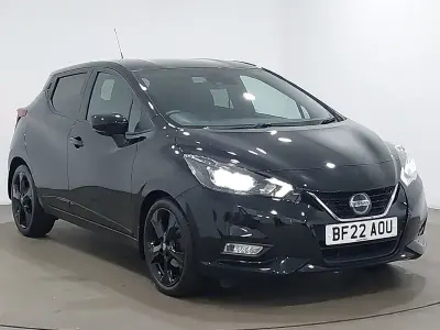 Second-hand Nissan Micra 92 CP (67 kW) 2022 Negru Hatchback