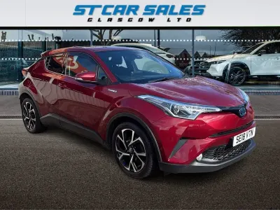 Używany Toyota C-HR Design 122 KM (89 kW) 2018 Czerwony SUV
