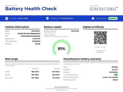 Used Vauxhall Mokka SRi 98 kW (134 HP) 2021 Grey SUV