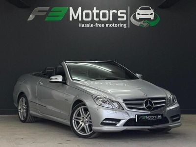 Used Mercedes E250 2012 Silver Cabriolet