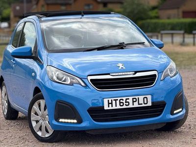 Blue Used 2016 Peugeot 108 Active Hatchback | £3,493 (Good price)