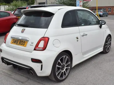 Used Abarth 595 Turismo 2018 White Hatchback