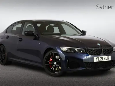 Used BMW M340 Shadowline 335 HP (246 kW) 2021 Blue Sedan