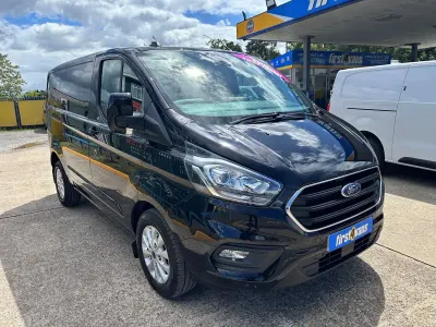 Used Ford Transit Custom Limited 130 HP (95 kW) 2023 Black Van