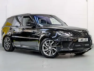 Używany Land Rover Range Rover Sport Autobiography Dynamic 404 KM (297 kW) 2018 Czarny SUV