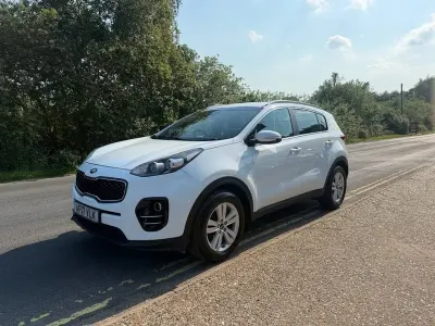 Used Kia Sportage 115 HP (84 kW) 2017 White SUV