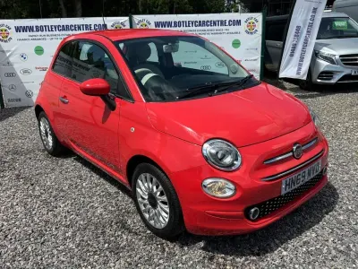Used Fiat 500 Lounge 69 HP (50 kW) 2019 Pink Hatchback