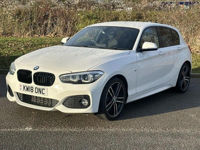 White Used 2018 BMW 118 M Sport Hatchback | £8,900 (Fair price)