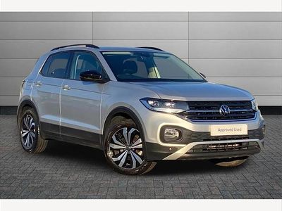 Used VW T-Cross Black Edition 110 HP (80 kW) 2022 Silver SUV