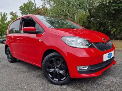 Used Skoda Citigo Colour Edition 60 HP (44 kW) 2018 Red Hatchback