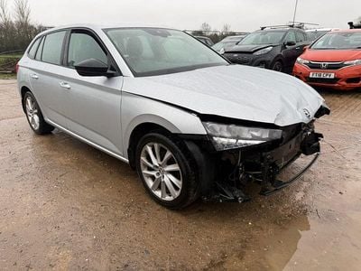 Used Skoda Scala SE 2019 Silver Hatchback
