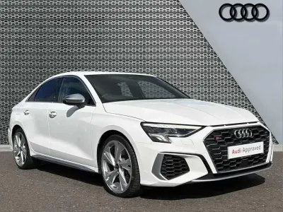 Used Audi A3 Comfort 306 HP (225 kW) 2022 White Sedan