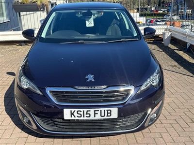 Used Peugeot 308 Allure 130 HP (95 kW) 2015 Blue Hatchback