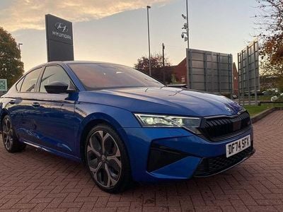 Blue Used 2024 Skoda Octavia vRS Hatchback | £29,000 (Expensive)