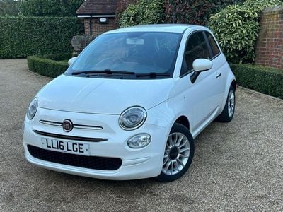 Used Fiat 500 Pop Star 69 HP (50 kW) 2016 White Hatchback