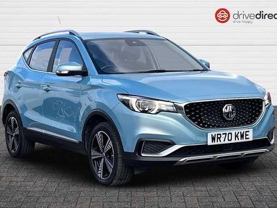 Used MG ZS Exclusive 105 kW (143 HP) 2020 Blue SUV