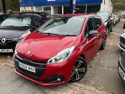 Red Used 2019 Peugeot 208 GT-line Hatchback | £7,338 (Good price)