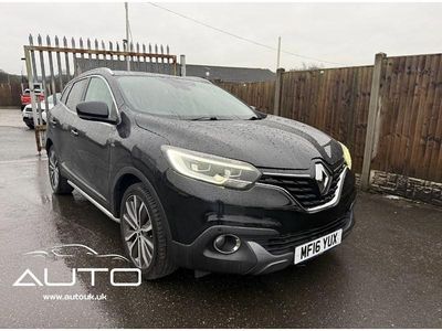 Black Used 2016 Renault Kadjar Signature SUV | £7,995 (Fair price)