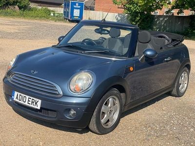 Used Mini Cooper Cabriolet 2010 Blue Cabriolet