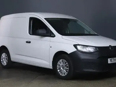 Used VW Caddy 102 HP (75 kW) 2022 White MPV