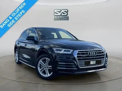 Begagnad Audi Q5 S-Line 252 HK (185 kW) 2018 Svart SUV