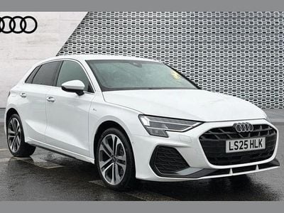 White Used 2025 Audi A3 e-tron S-Line Hatchback | £27,295 (Super price)