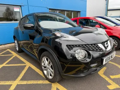 Gebraucht Nissan Juke Acenta 115 PS (84 kW) 2016 Schwarz SUV
