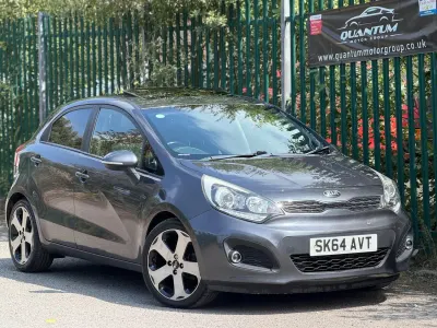 Used Kia Rio 90 HP (66 kW) 2014 Grey Hatchback