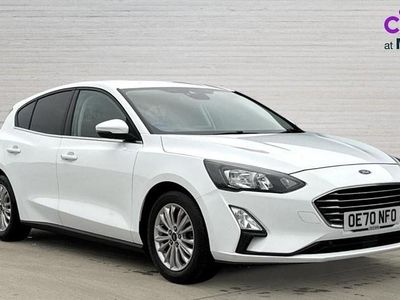 White Used 2020 Ford Focus Titanium Hatchback | £10,738 (Good price)