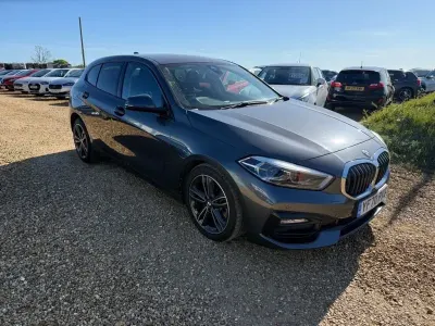 Begagnad BMW 120 Sport Line 190 HK (139 kW) 2020 Grå Halvkombi