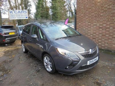 Used Vauxhall Zafira Tourer SRi 140 HP (102 kW) 2016 Grey MPV