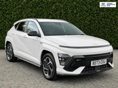 Used Hyundai Kona N Line 141 HP (103 kW) 2023 White SUV