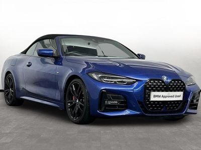 Used BMW 420 M Sport 190 HP (139 kW) 2023 Blue Cabriolet