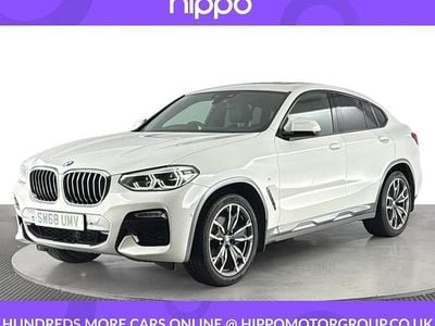 White Used 2019 BMW X4 M Sport SUV | £22,560 (Fair price)