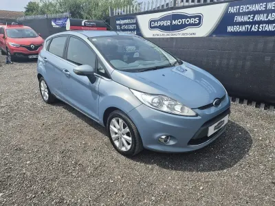 Used Ford Fiesta Zetec 2009 Blue Hatchback