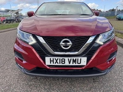 Used Nissan Qashqai Acenta 115 HP (84 kW) 2018 Red SUV