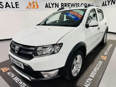 Used Dacia Sandero Ambiance 2016 White Hatchback